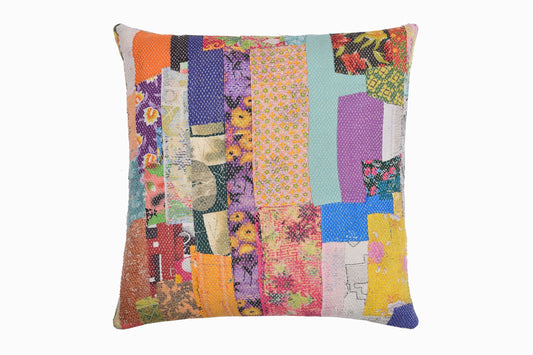 Kantha stitch cushion Ref 26