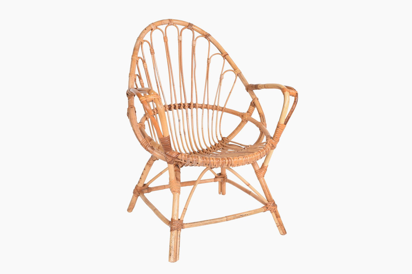 Italian style Rattan chair Ref 1