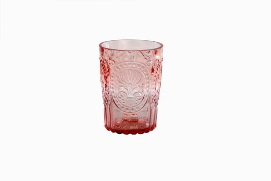 DECORATIVE DRINKING GLASSES ROSE