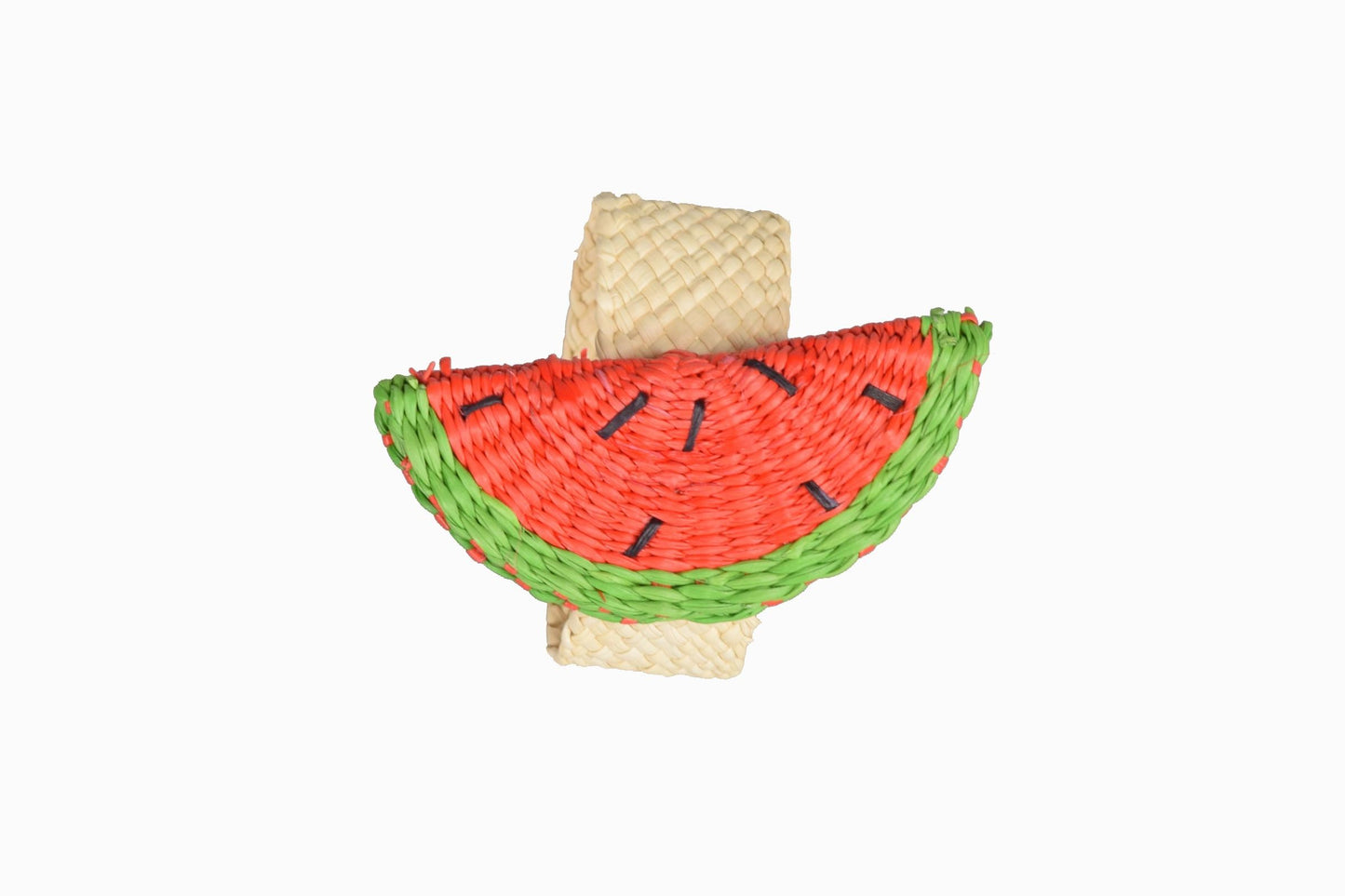 Watermelon napkin rings set of 4