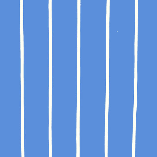 Siesta Walls - Striped - Cream & Blue