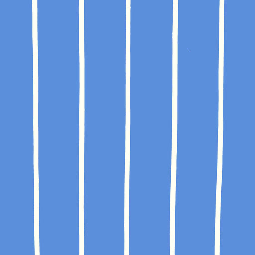 Striped - Cream & Blue