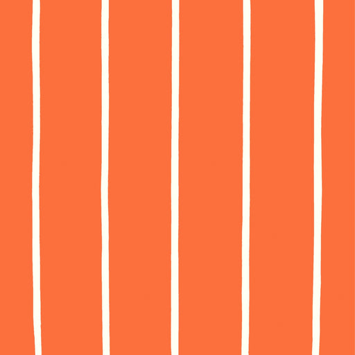 Striped - Cream & Orange